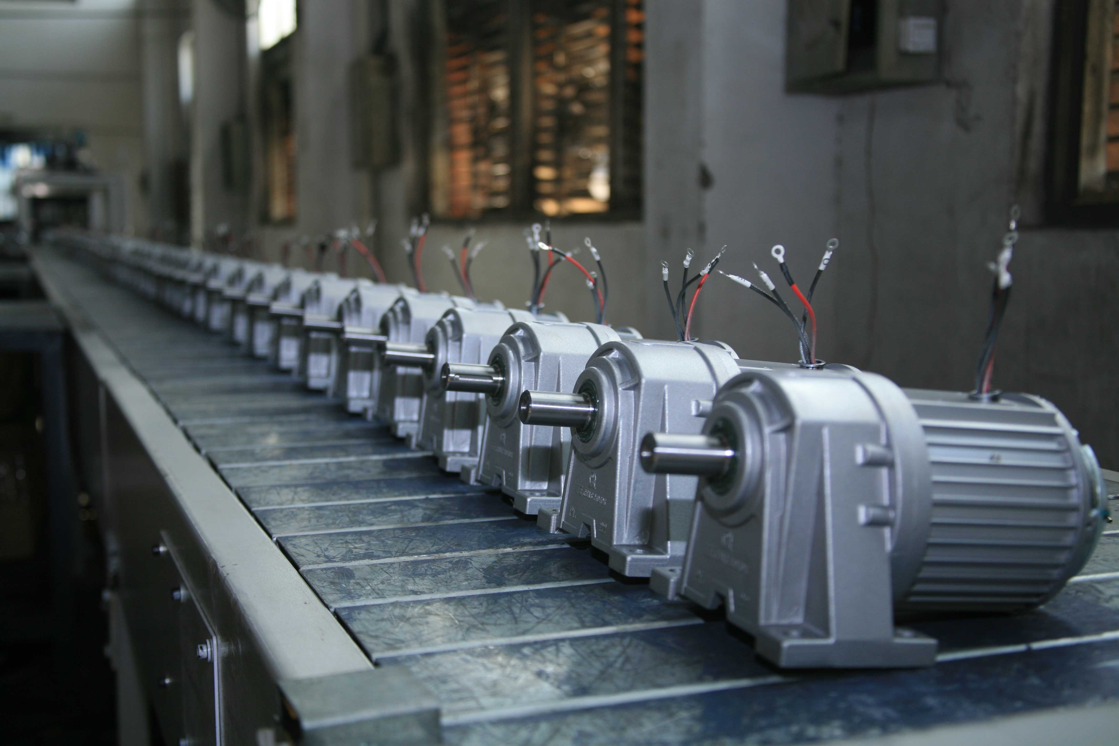 電機生產流水線